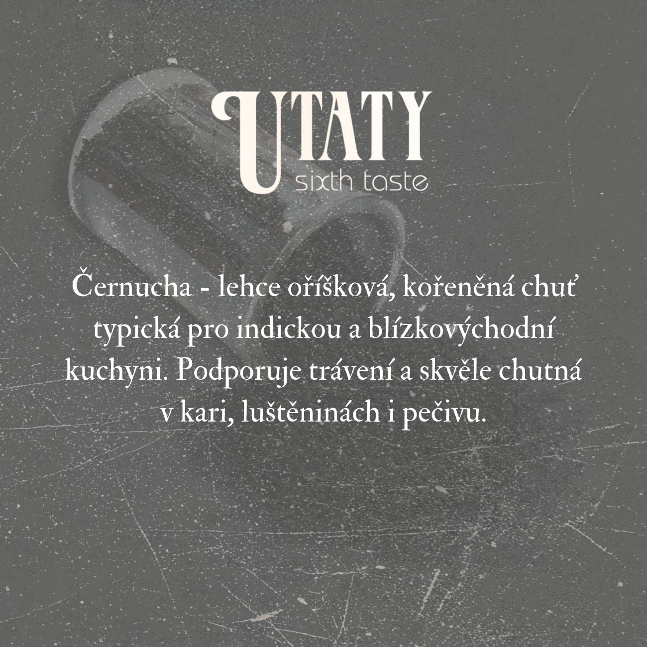 Černucha, černý kmín