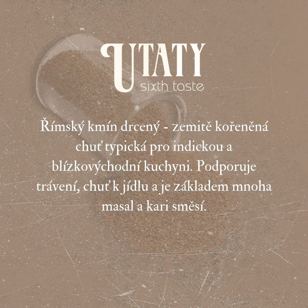 Kmín drcený