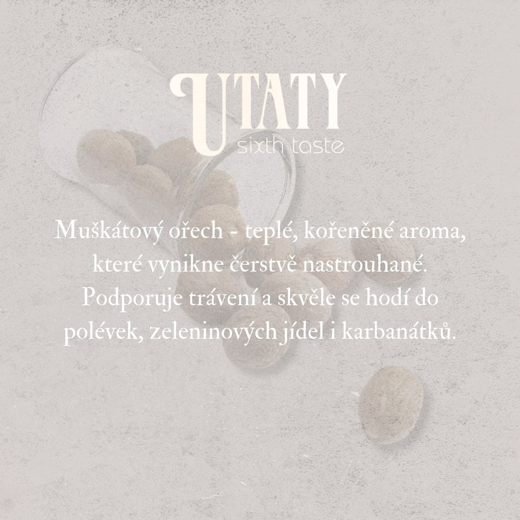 Muškátový ořech, 6ks