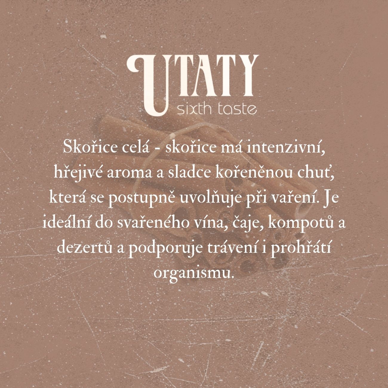 Skořice celá